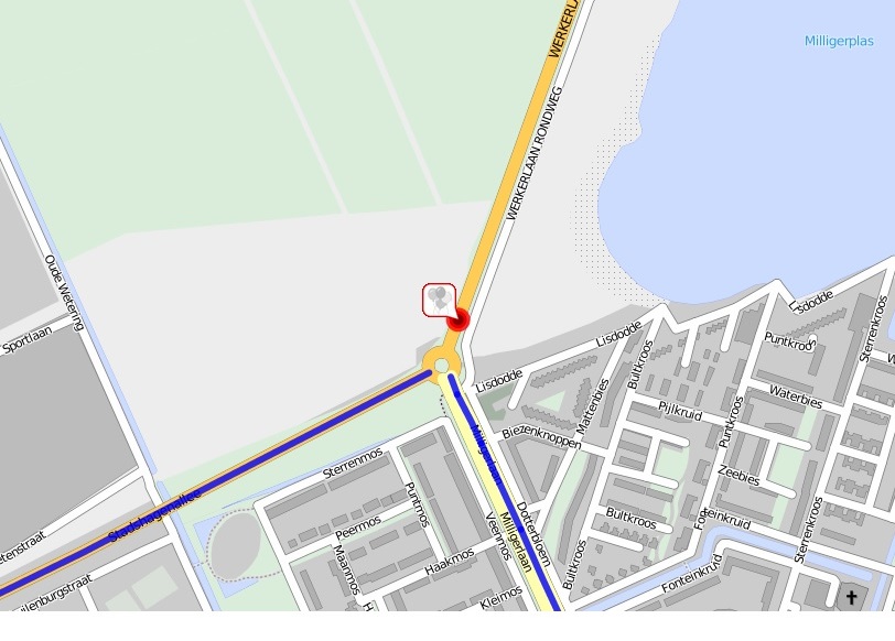 Ter hoogte van de rotonde Stadshagenallee - Milligerlaan is de weg richting Hasselt in de nacht van 30 op 31 augustus en in de nacht van 2 en 3 september tussen 0.00 en 5.00 uur afgesloten.