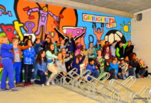 Kunst in de fietsenstalling