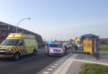 Ongeluk tussen meisje en auto Havezathenallee