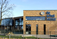 Basisschoolleerlingen lopen voor SamenLoop voor Hoop