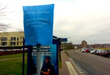 Buschauffeurs voeren actie in Stadshagen