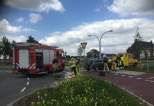 Ongeval rotonde Havezathenallee