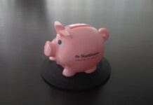 Stadshoeve zamelt geld in met spaarvarkentjes