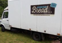 Bakkersbus gestolen in Stadshagen