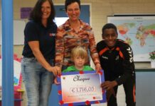 Sponsorloop De Krullevaar levert €1716 op voor Cliniclows
