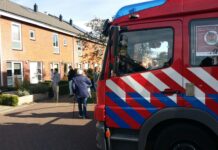 Rookontwikkeling in woning aan Rietgras