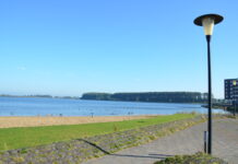 Voetpad Milligerplas tijdelijk afgesloten door zandwinning