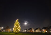 Volop kerst in winkelcentrum Stadshagen