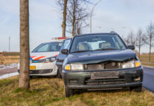 Aanrijding tussen twee auto’s op Stadshagenallee