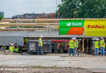 Rozentunnel hele zomer dicht voor werkzaamheden spoor