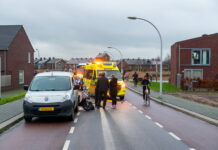 Aanrijding met scooter op Twistvlietbrug