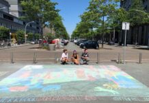 Grote stoepkrijtwedstrijd van start