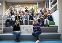 Kinderen bedanken juffen met ‘coronastrip’