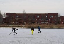 Nog even nagenieten: ijspret in de wijk