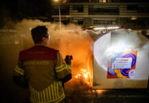 Grootse jaarwisseling, brandweer aantal keer in actie