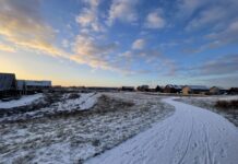 Stadshagen ontwaakt in een wonderlijke witte winterwereld