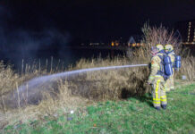 Brandweer blust enkele brandjes tijdens jaarwisseling