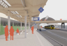 Vanaf 2030 overdekt wachten op de trein naar Stadshagen