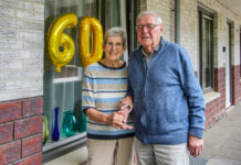 Johan en Diny Zunnebeld uit Westenholte vieren 60-jarig huwelijksjubileum