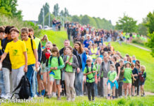 Vrolijke en drukke start Avondvierdaagse