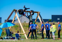 OO Run in survivalstand: door hitte alleen ervaren deelnemers van start (fotoreportage)