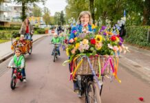 Nieuwe fietsstraat Klooienberglaan officieel geopend