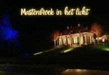 Sfeervolle lichtjesroute door Mastenbroekerpolder