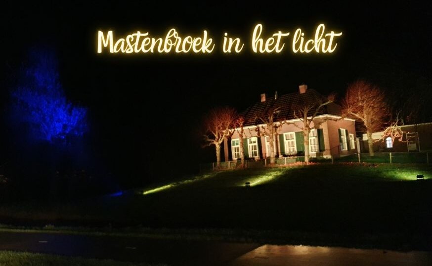 Sfeervolle lichtjesroute door Mastenbroekerpolder