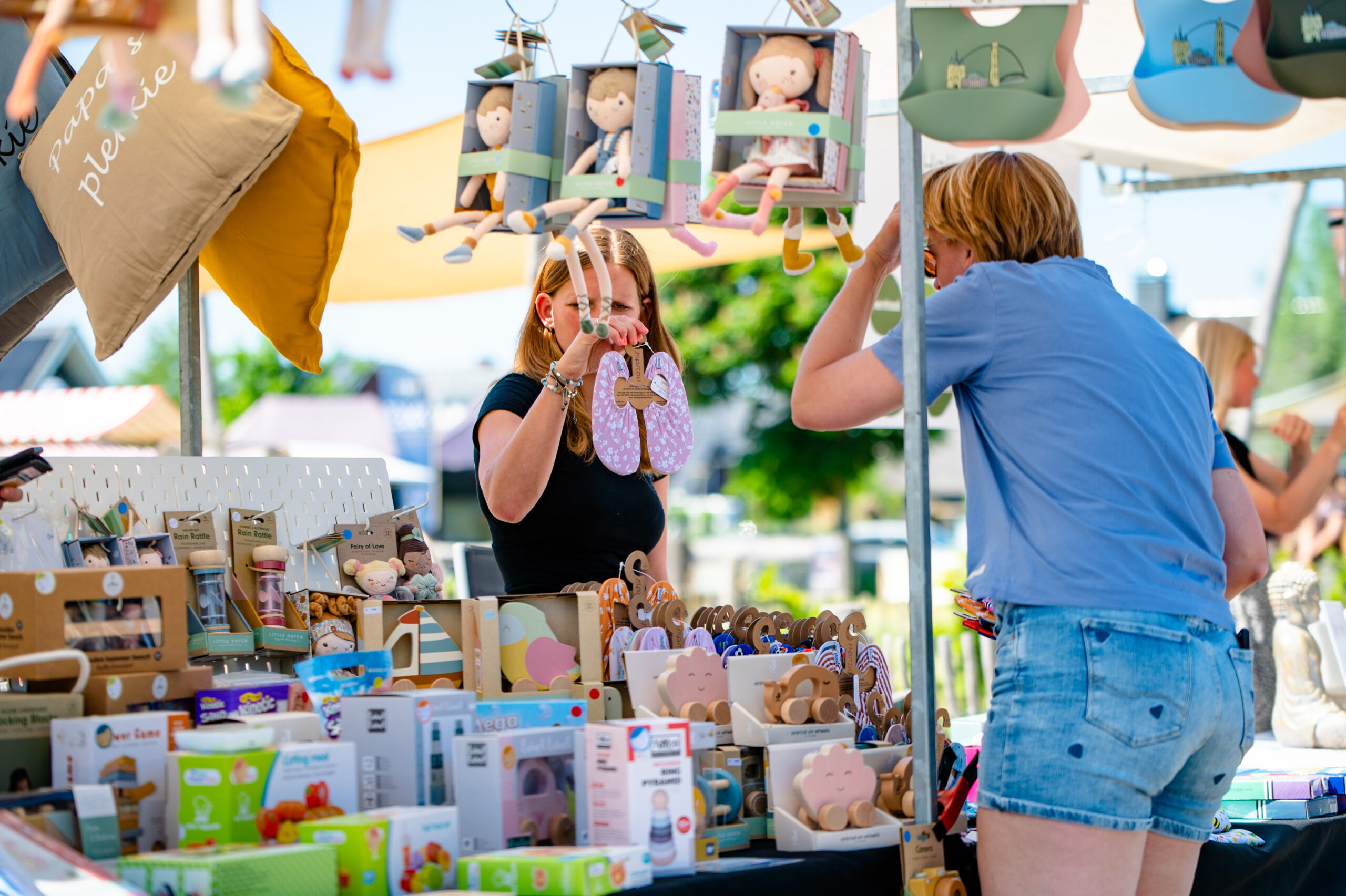 Voorzomermarkt bij de Stadshoeve