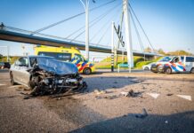 Fors ongeval op kruising Hasselterweg