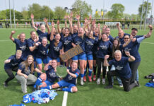 WVF Vrouwen bekroont sterk seizoen met kampioenschap