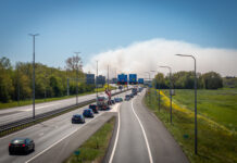 Brandgeur in Stadshagen door gedoofde bosbrand