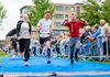 Sportieve strijd rond Milligerplas tijdens Triathlon Zwolle