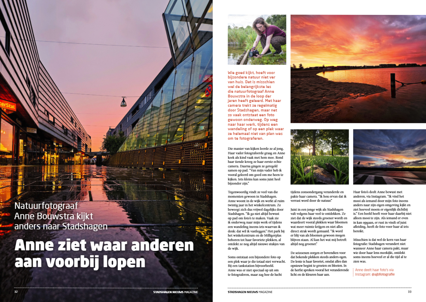 Natuurfotograaf Stadshagen