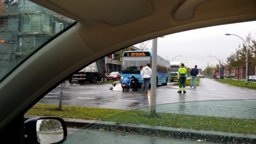 Ongeval met bus en scooter aan Belvederelaan