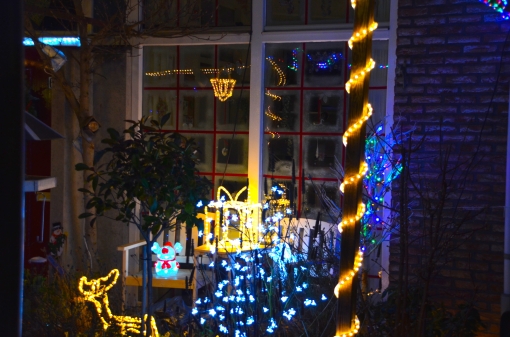 Prachtige kerstversieringen in Stadshagen