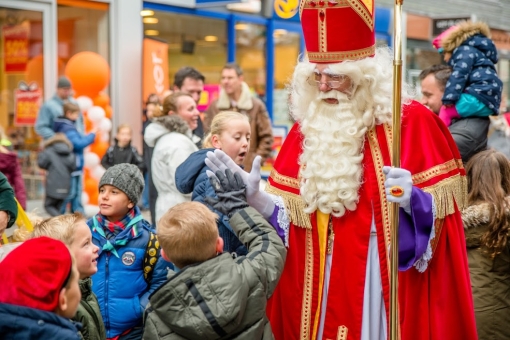Intocht van Sinterklaas in Stadshagen in zicht