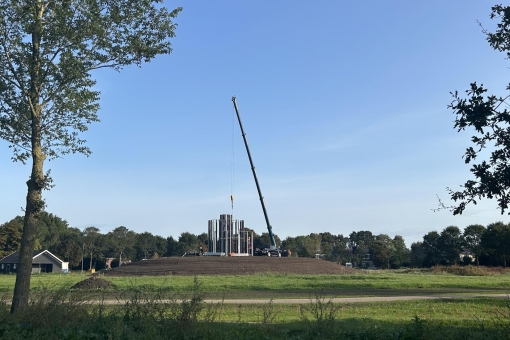 Kunstwerk brengt historie van Stinspark in Westenholte tot leven