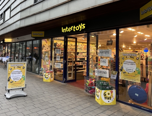 Intertoys in Stadshagen sluit deuren
